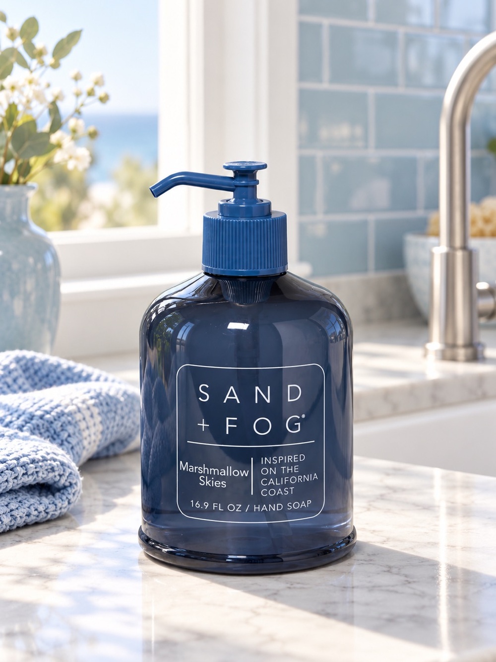 Sand + Fog Marshmallow Skies Blue Hand Soap